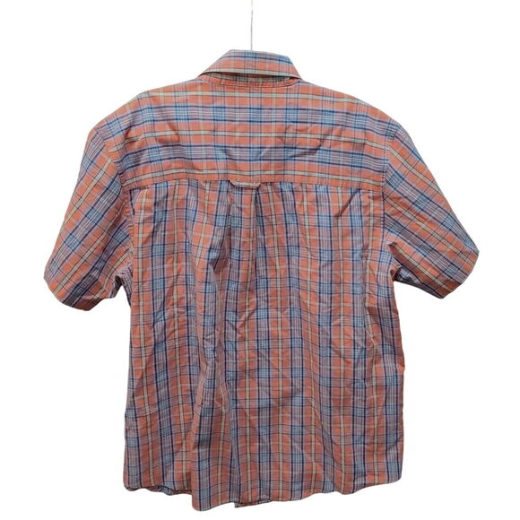 Chaps Mens Button Up Shirt Multi-Color Size XL Cotton Blend Easy Care Collar - Picture 2 of 12